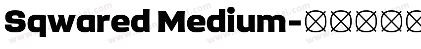 Sqwared Medium字体转换
